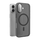 Mbështjellës Puro Lightfeel për iPhone 17, MagSafe, gjysmë-transparent gri