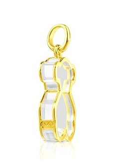 Stoli për qafore për femra Tous Teddy Bear Galaxy, e artë