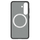 Mbrojtëse telefoni Spigen Capella Magnet për Samsung Galaxy S25, MagSafe, transparente, e zezë Frost