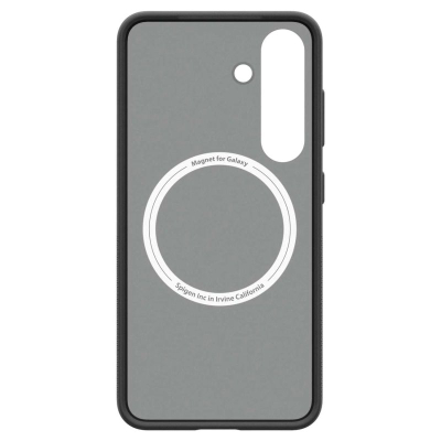 Mbrojtëse telefoni Spigen Capella Magnet për Samsung Galaxy S25, MagSafe, transparente, e zezë Frost
