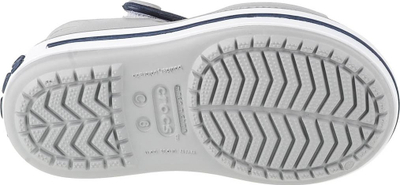 Sandale për fëmijë Crocs Crocband Kids 12856-01U, gri, madhësia 19/20