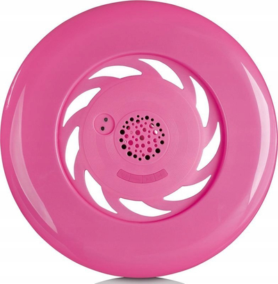Frisbi Lenco AFB-100, altoparlant Bluetooth, plastikë e lehtë, rozë