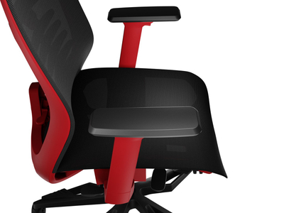 Гејминг столица Genesis Astat 700 G2, мрежа Mesh, 120kg, црно црвена