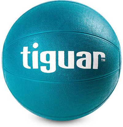 Медицинска топка Tiguar 2kg, за вежби за сила, сина