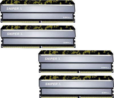 Memorie G.Skill Sniper X, DDR4, 32 GB, 3200 MHz, CL16, F4-3200C16Q-32GSXKB