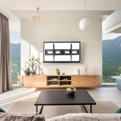 Mbajtëse muri për TV Maclean MC-420, 43-120", e zezë