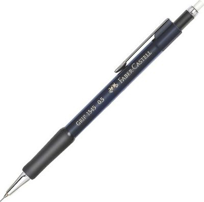 Laps mekanik Faber-Castell Grip 134551FC, 0.5mm, me gomë, blu