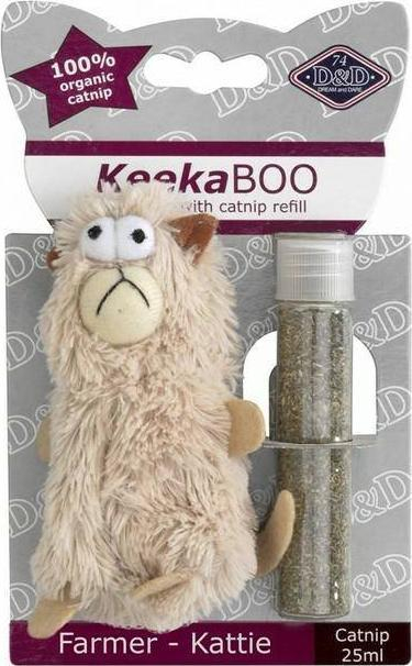 Lodër për mace D&amp;D Farmer Kattie me catnip, 10 cm
