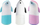 Dispenser automatik sapuni Penguin, 300ml, me karikim USB, rozë
