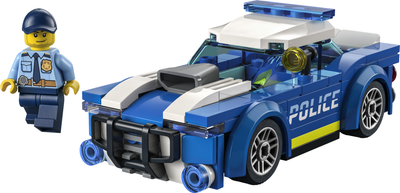 Lodër LEGO City Police Car 60312, makinë policie, për fëmijë