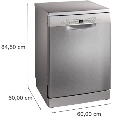 Lavastovilje e pavarur Bosch Series 2 SMS2HVI06E, 14 sete, inoks