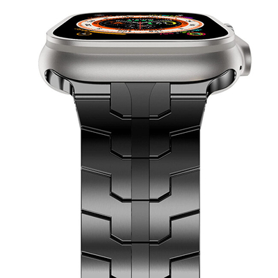 Rrip 4wrist për Apple Watch 42/44/45/49 mm, i zi