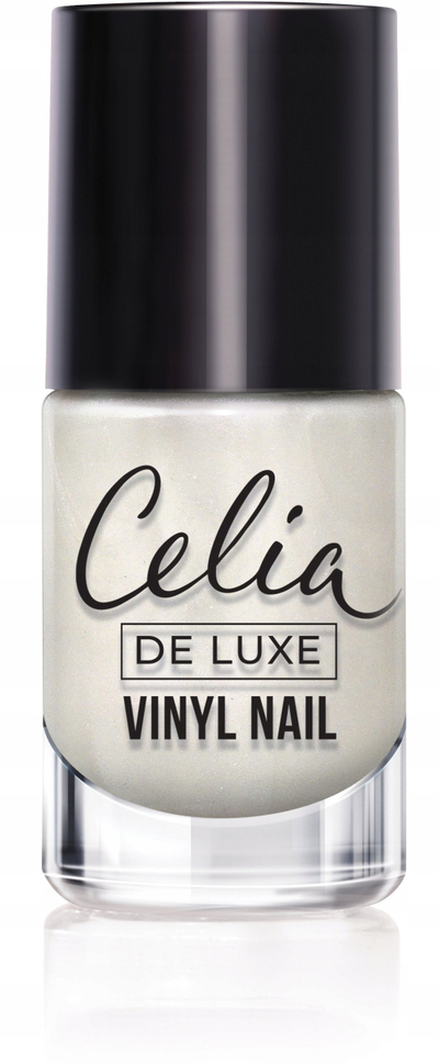 Llak thonjsh Celia De Luxe Vinyl Nail 706, 10ml, perlash, i bardhë