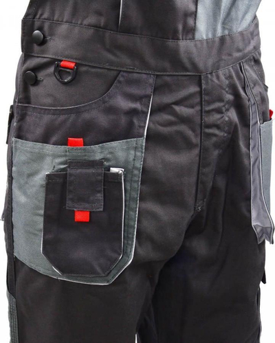 Overalle pune GEKO, madhësia S, plot me xhepa, blu