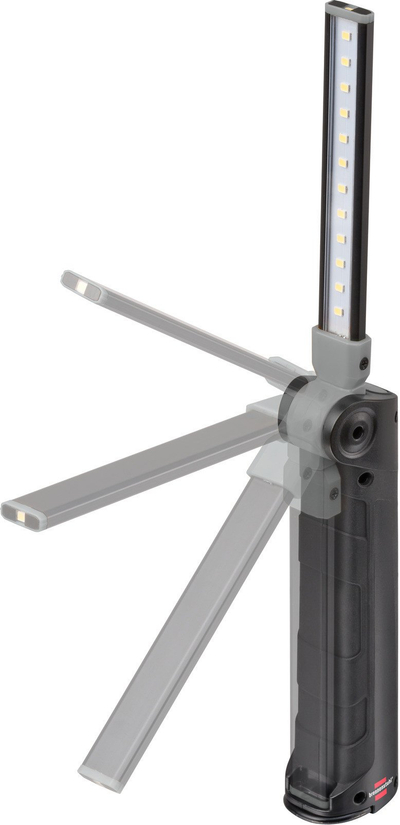 Рачна LED лампа Brennenstuhl SANSA 401 A, полначлива, 400 lm, црна