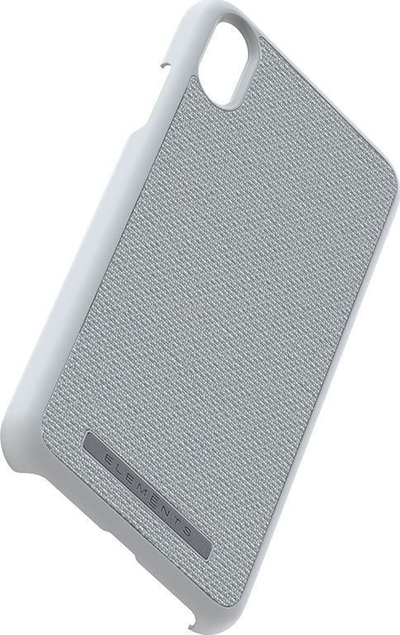 Futrollë Nordic Elements Original Idun për iPhone Xs Max, tekstil premium, kompatibile me karikim pa tel, gri e çelët