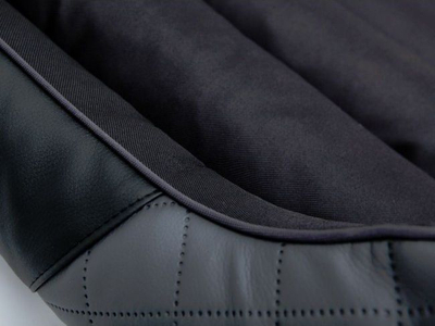 Shtrat për qen Reedog Tommy Grey L, dyshek i lartë, material Cordura, gri