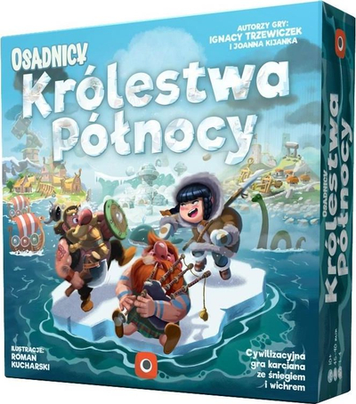Lojë tavoline Portal Settlers Kingdoms of the North, strategjike, për 1‑4 lojtarë, shumëngjyrëshe