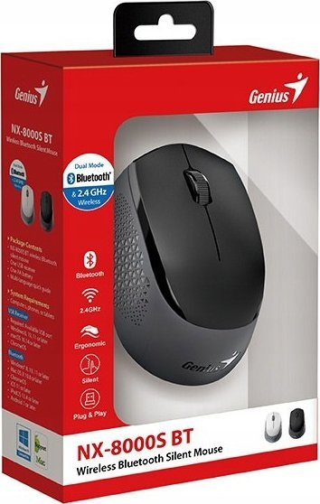 Глувче Genius NX-8000S BT, 1200 dpi, црно