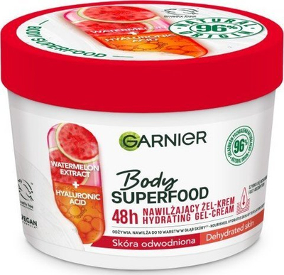 Krem trupi Garnier Body SuperFood, xhel hidratues, 380ml