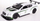 Maket veture Bentley Continental GT3 Concept, 1:24, metalik, me drita dhe zë, i bardhë