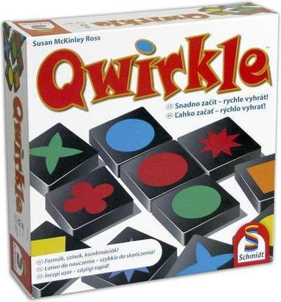 Lojë tavoline Schmidt Qwirkle G3, familjare, prej druri, shumëngjyrëshe