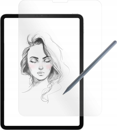Xham mbrojtës tablet FIXED PaperGlass për iPad Air 2020 2022, efekt letre, transparent