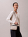 Çantë Calvin Klein Webbing Camera Bag LV04F3165G, me dy rripa, e bardhë