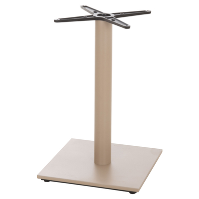 Bazë tavoline HM HM438.25, metal, 46x46x72 cm, cappuccino matt