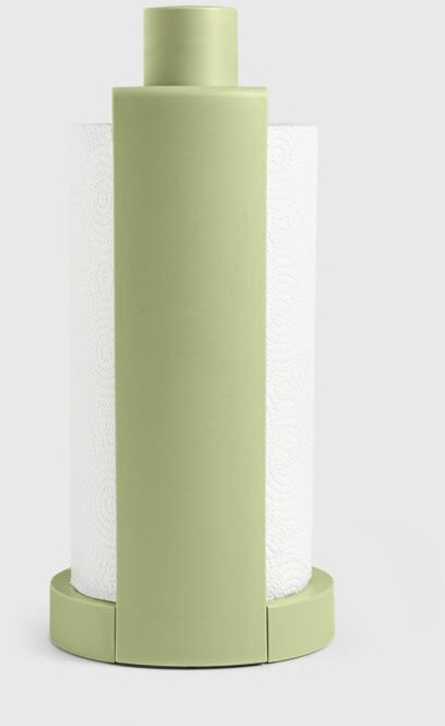 Држач за ролна хартија Green Polypropylene, за ролни 23 26 cm, зелен