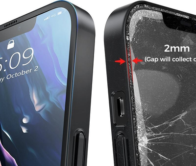 Mbulesë telefoni Joyroom 360 Full Case JR-BP928 për iPhone 13 Pro Max, me xham të kalit, gri