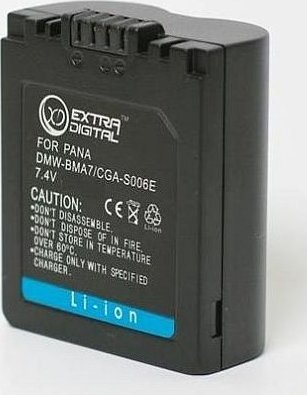 Bateri për fotoaparat Extra Digital Panasonic CGA-S006E, 7.4V, 1200mAh
