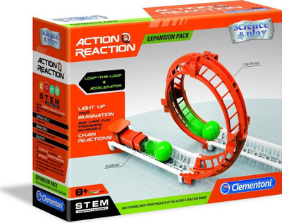 Lodër garuese Clementoni Action Reaction Loop 19115