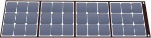 Panel diellor iForway SC200 GSF-200W, 200W, palosës, i zi