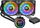 Ftohës me ujë Thermaltake Floe DX RGB 280 TT, 280 mm, 1400 RPM, Premium Edition, i zi