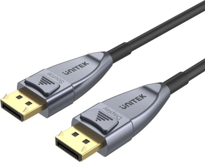 Kabllo Unitek DisplayPort - DisplayPort C1616GY, 10 m, e hirtë