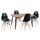 Set ngrënieje 5-pjesësh 120×70×76,5 cm (HM10349.01)