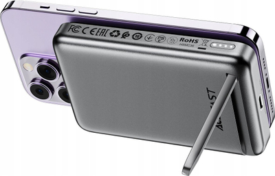 Karikues portativ ACEFAST M6, 10000mAh, wireless magnetik PD 20W, i zi