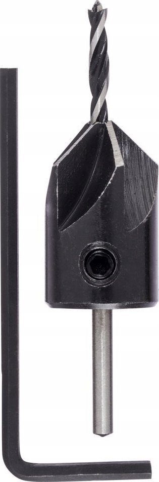 Stërvitëse për dru Bosch 2609255216, 3mm, gjatësi 60mm, e zezë
