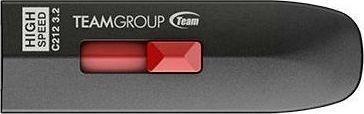 USB flash Team C212 Extreme Speed, 256GB, USB 3.2 Gen2, i zi me të kuqe