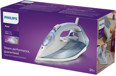 Hekur me avull Philips DST7011/20, 2600W, 45 g/min, blu