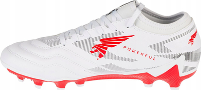 Këpucë futbolli Joma Powerful 2502 FG, për bar natyral, për meshkuj, të bardha