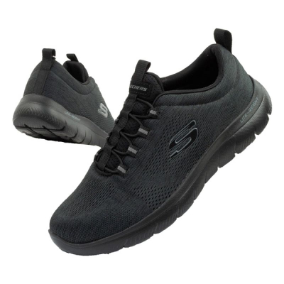 Atlete burrash Skechers Summits Louvin 232186, Air Cooled Memory Foam, të zeza