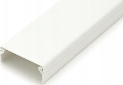 Kanalino kabllosh Canalux BKK, PVC, 40x16mm, 2m, e bardhë