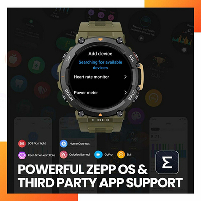 Orë e mençur Amazfit T-Rex 2 Ember Black
