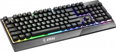 Tastierë gaming MSI Vigor GK30, MEMchanical, RGB, UK layout, e zezë