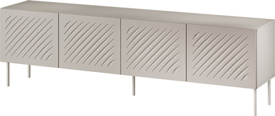 Комода ТВ Cama Meble SIENA, 200x40x60 cm, 4 врати, боја кашмир мат