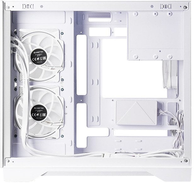 Kuti kompjutri Chieftec Visio GM-30W-TG-OP, Tower ATX, 6 tufa A-RGB, e bardhë
