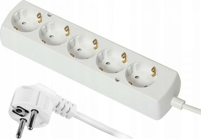 Zgjatës elektrik Jonex PS-570S, 5 dalje, 16A 3m, i bardhë