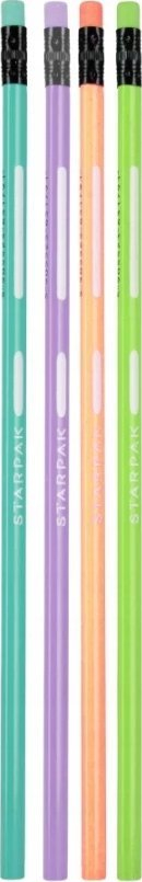 Lapsa Starpak Triangular HB me gomë, set 4 copë